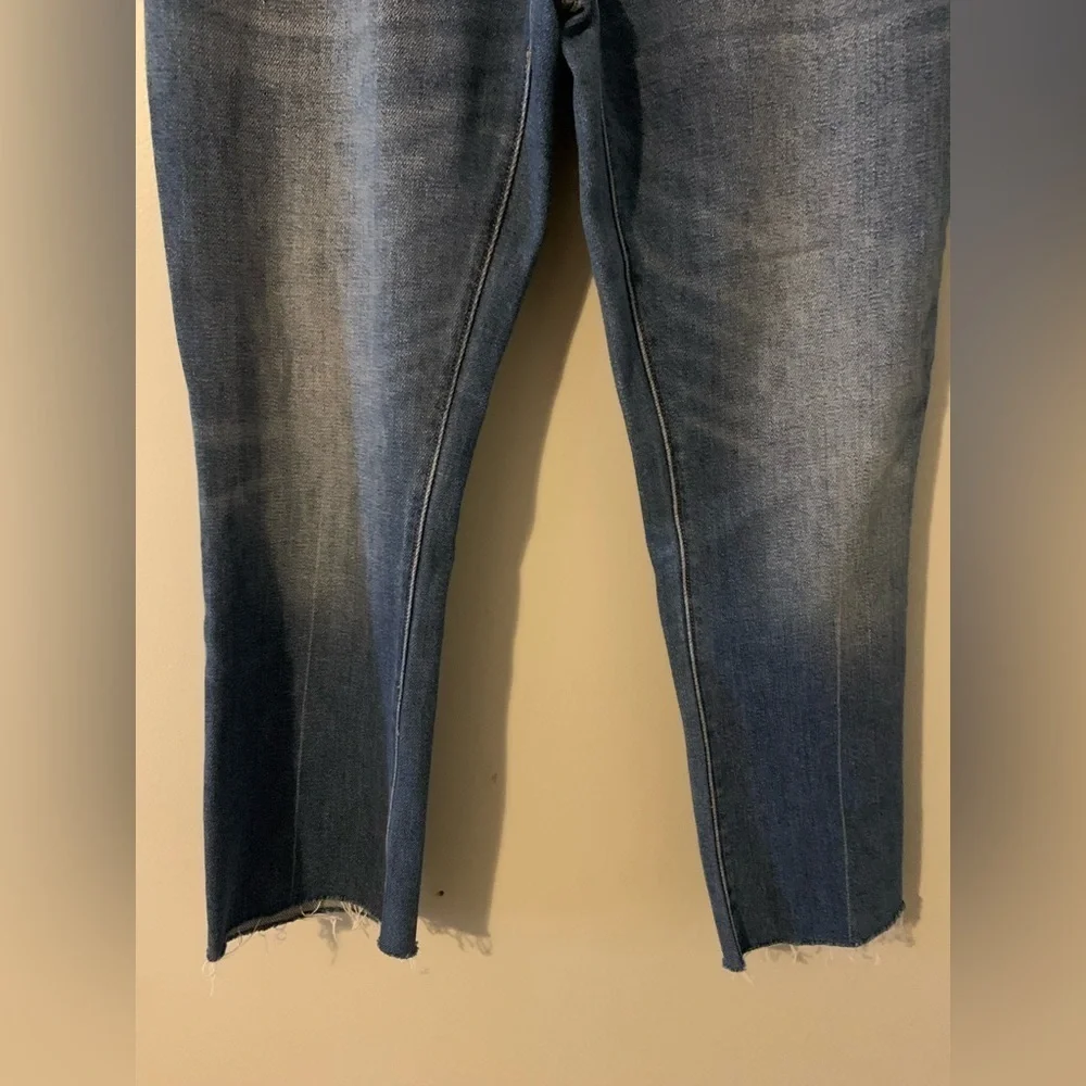 Hatch maternity crop jeans indigo 26